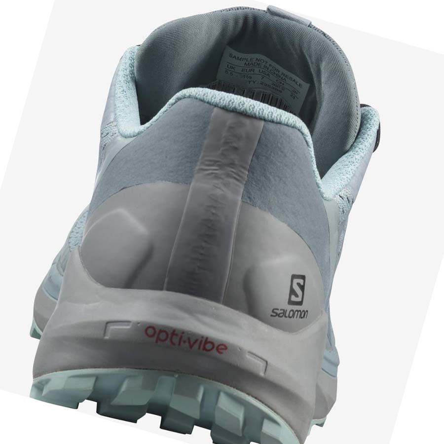 Salomon SENSE RIDE 4 GORE-TEX INVISIBLE FIT Kadın Patika Koşu Ayakkabısı Turkuaz | TR 2762TCE